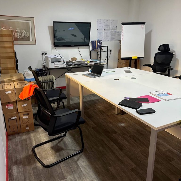 FLT course forklift course training room